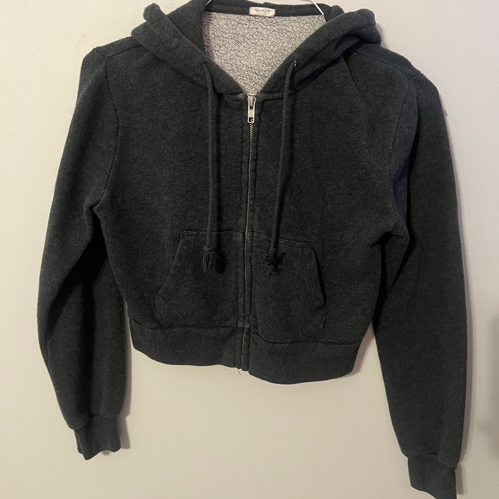 Brandy Melville Gray Textured Sweater